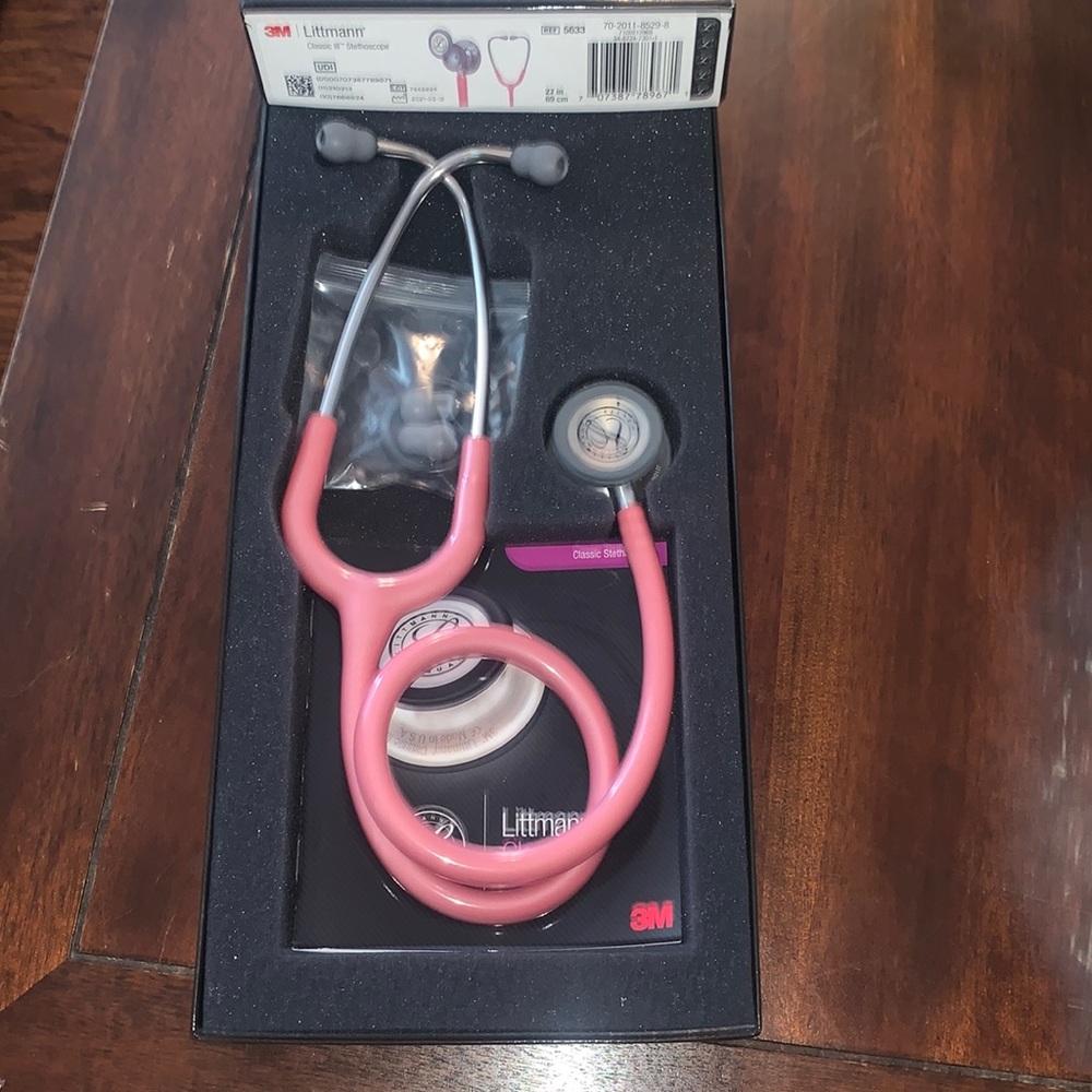 Littmann Classic III stethoscope - light pink